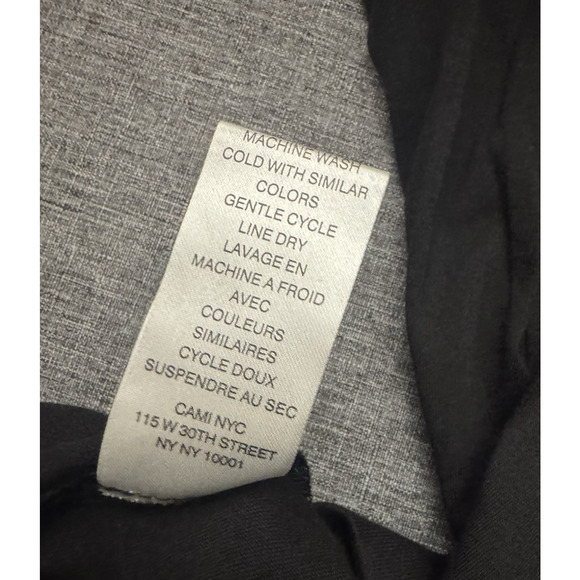 Cami Nyc Adalynn Jersey Top Black Size S - Picture 9 of 9